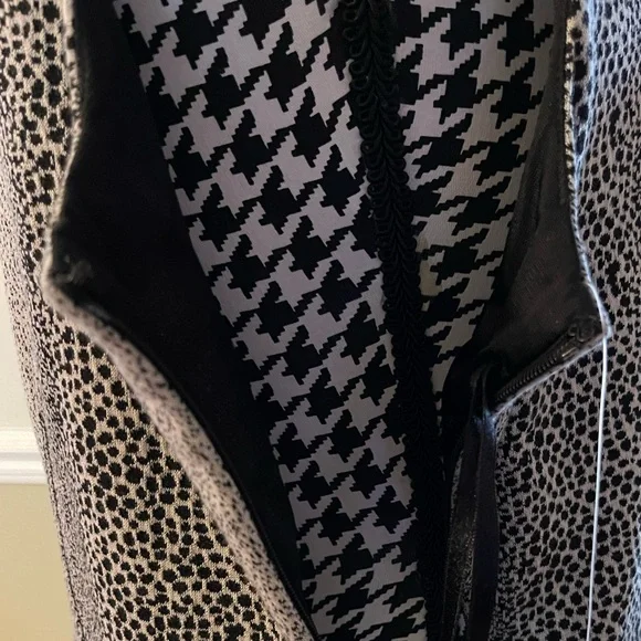 Designer NINE WEST “Snake Skin” Look Sheath Dress - Picture 8 of 11